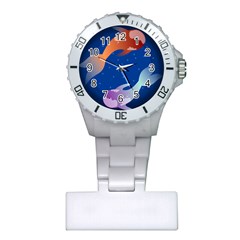 Koi Fish Carp Water Nature Animal Plastic Nurses Watch by Semog4