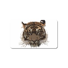 Tiger Comic Cartoon Animal Magnet (name Card) by Semog4