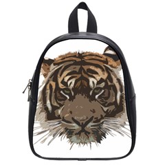 Tiger Comic Cartoon Animal School Bag (small)