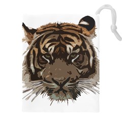 Tiger Comic Cartoon Animal Drawstring Pouch (5xl) by Semog4