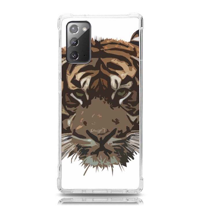 Tiger Comic Cartoon Animal Samsung Galaxy Note 20 TPU UV Case