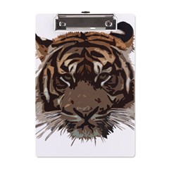 Tiger Comic Cartoon Animal A5 Acrylic Clipboard by Semog4