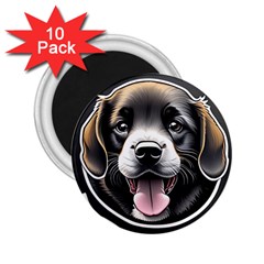 Dog Animal Puppy Pooch Pet 2 25  Magnets (10 Pack)  by Semog4