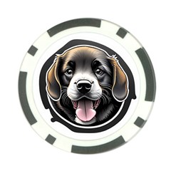 Dog Animal Puppy Pooch Pet Poker Chip Card Guard by Semog4