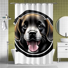 Dog Animal Puppy Pooch Pet Shower Curtain 48  X 72  (small)  by Semog4