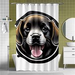 Dog Animal Puppy Pooch Pet Shower Curtain 48  x 72  (Small)  Curtain(48  X 72 ) - 42.18 x64.8  Curtain(48  X 72 )