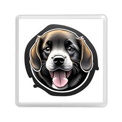 Dog Animal Puppy Pooch Pet Memory Card Reader (square) by Semog4