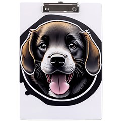 Dog Animal Puppy Pooch Pet A4 Acrylic Clipboard by Semog4