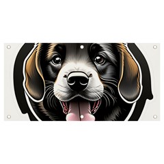 Dog Animal Puppy Pooch Pet Banner And Sign 4  X 2  by Semog4