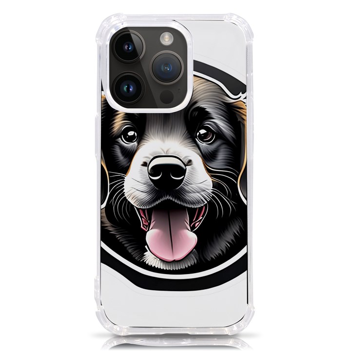 Dog Animal Puppy Pooch Pet iPhone 14 Pro TPU UV Print Case