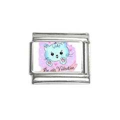 Cat Valentine-s Day Valentine Italian Charm (9mm) by Semog4