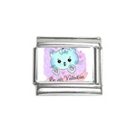 Cat Valentine-s Day Valentine Italian Charm (9mm) Front