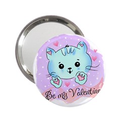 Cat Valentine-s Day Valentine 2 25  Handbag Mirrors by Semog4