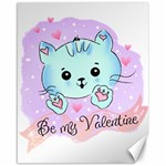 Cat Valentine-s Day Valentine Canvas 16  x 20  15.75 x19.29  Canvas - 1