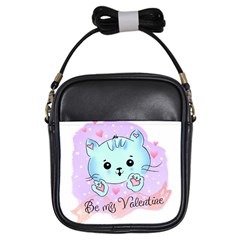 Cat Valentine-s Day Valentine Girls Sling Bag by Semog4