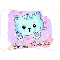 Cat Valentine-s Day Valentine Velour Seat Head Rest Cushion by Semog4