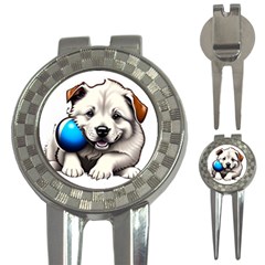 Dog Animal Pet Puppy Pooch 3-in-1 Golf Divots by Semog4