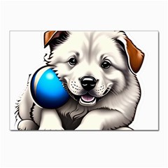 Dog Animal Pet Puppy Pooch Postcard 4 x 6  (pkg Of 10) by Semog4