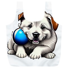 Dog Animal Pet Puppy Pooch Full Print Recycle Bag (xl) by Semog4