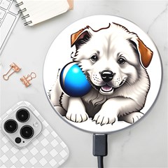 Dog Animal Pet Puppy Pooch Wireless Fast Charger(white) by Semog4