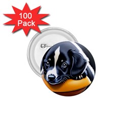 Dog Animal Cute Pet Puppy Pooch 1 75  Buttons (100 Pack)  by Semog4