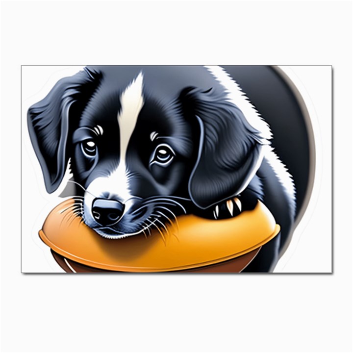 Dog Animal Cute Pet Puppy Pooch Postcards 5  x 7  (Pkg of 10)