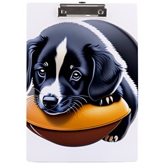 Dog Animal Cute Pet Puppy Pooch A4 Acrylic Clipboard by Semog4