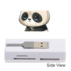 Cute Panda Bear Animal Cartoon Memory Card Reader (stick) by Semog4