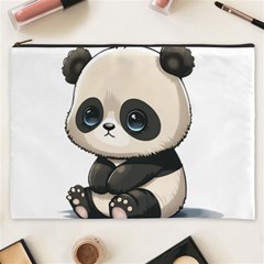 Cute Panda Bear Animal Cartoon Cosmetic Bag (xxxl) by Semog4