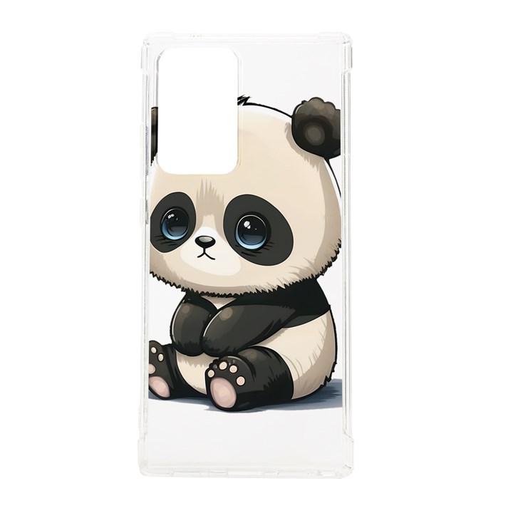 Cute Panda Bear Animal Cartoon Samsung Galaxy Note 20 Ultra TPU UV Case