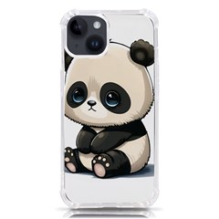 Cute Panda Bear Animal Cartoon Iphone 14 Tpu Uv Print Case by Semog4