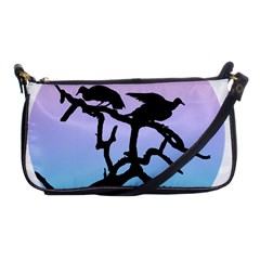 Birds Bird Vultures Tree Branches Shoulder Clutch Bag by Semog4