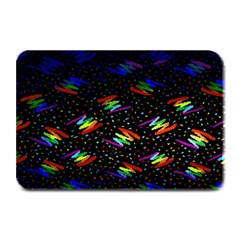 Rainbows Pixel Pattern Plate Mats by Semog4