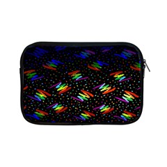 Rainbows Pixel Pattern Apple Ipad Mini Zipper Cases by Semog4