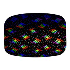 Rainbows Pixel Pattern Mini Square Pill Box by Semog4