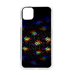 Rainbows Pixel Pattern Iphone 11 Tpu Uv Print Case by Semog4