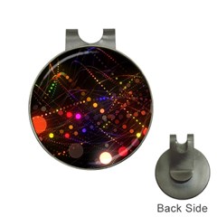 Abstract Light Star Design Laser Light Emitting Diode Hat Clips With Golf Markers by Semog4