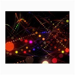 Abstract Light Star Design Laser Light Emitting Diode Small Glasses Cloth by Semog4