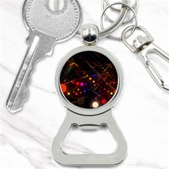 Abstract Light Star Design Laser Light Emitting Diode Bottle Opener Key Chain by Semog4