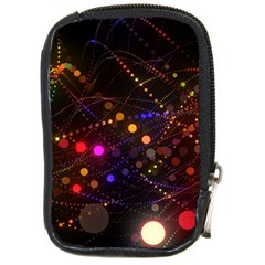 Abstract Light Star Design Laser Light Emitting Diode Compact Camera Leather Case by Semog4