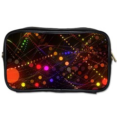 Abstract Light Star Design Laser Light Emitting Diode Toiletries Bag (two Sides) by Semog4