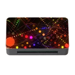 Abstract Light Star Design Laser Light Emitting Diode Memory Card Reader With Cf by Semog4