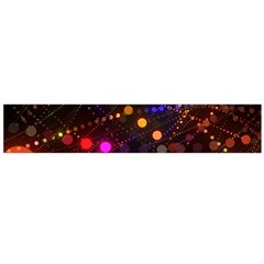 Abstract Light Star Design Laser Light Emitting Diode Large Premium Plush Fleece Scarf  by Semog4