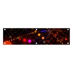 Abstract Light Star Design Laser Light Emitting Diode Banner And Sign 4  X 1  by Semog4