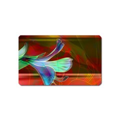 Abstract Fractal Design Digital Wallpaper Graphic Backdrop Magnet (name Card) by Semog4