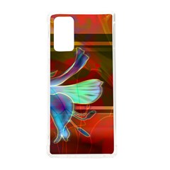 Abstract Fractal Design Digital Wallpaper Graphic Backdrop Samsung Galaxy Note 20 Tpu Uv Case by Semog4