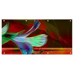 Abstract Fractal Design Digital Wallpaper Graphic Backdrop Banner And Sign 8  X 4  by Semog4