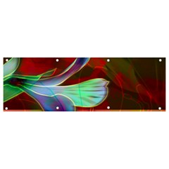 Abstract Fractal Design Digital Wallpaper Graphic Backdrop Banner And Sign 9  X 3  by Semog4