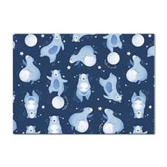 Bear Pattern Patterns Planet Animals Sticker A4 (100 pack)