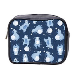 Bear Pattern Patterns Planet Animals Mini Toiletries Bag (Two Sides)